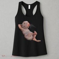 Naked Molerat Zookeeper Safari Animal Lover Mole Rat Women's Tank Top thumb 3