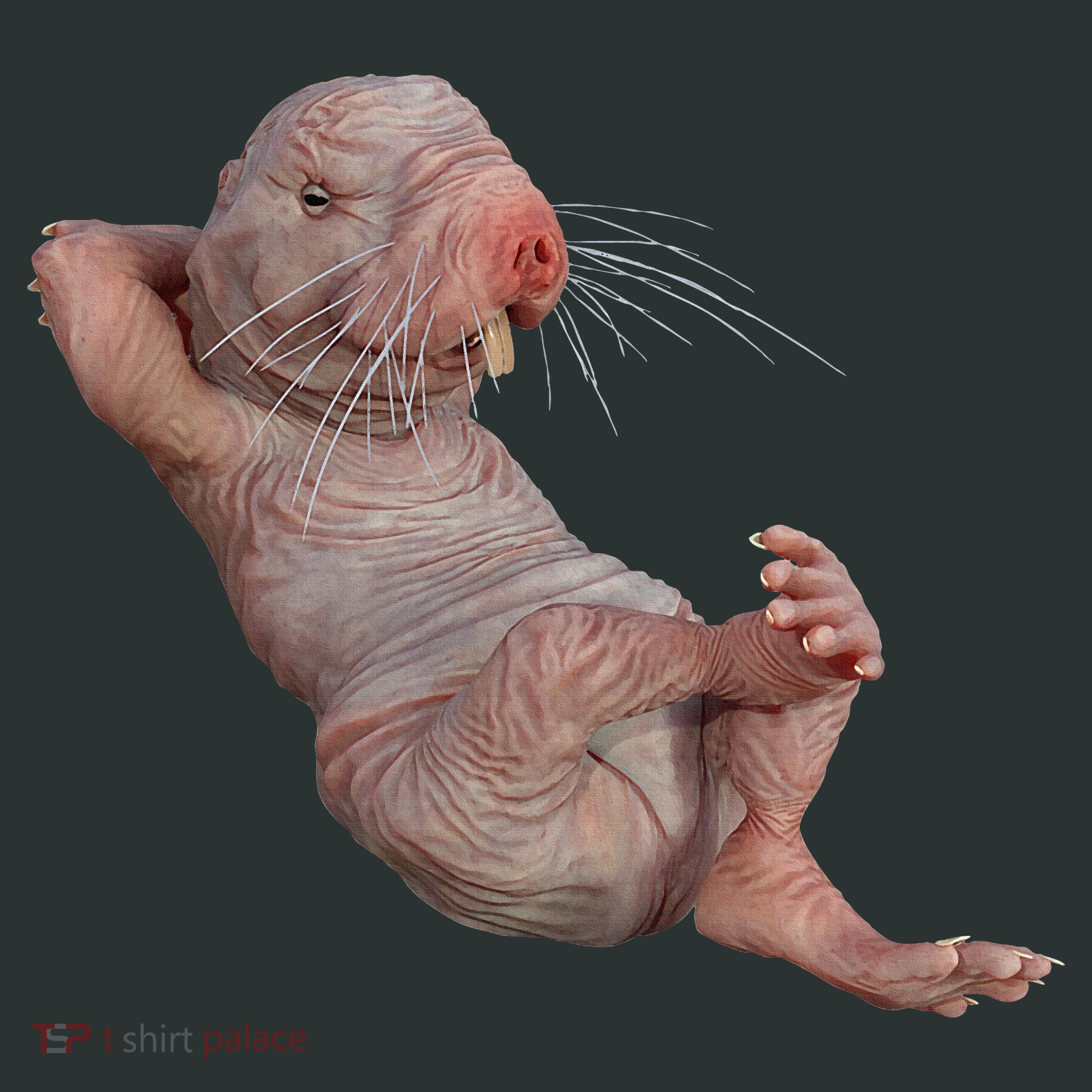 Naked Molerat Zookeeper Safari Animal Lover Mole Rat Infant Baby Jersey Bodysuit