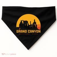 Grand Canyon National Park USA-Made Doggie Bandana thumb 0