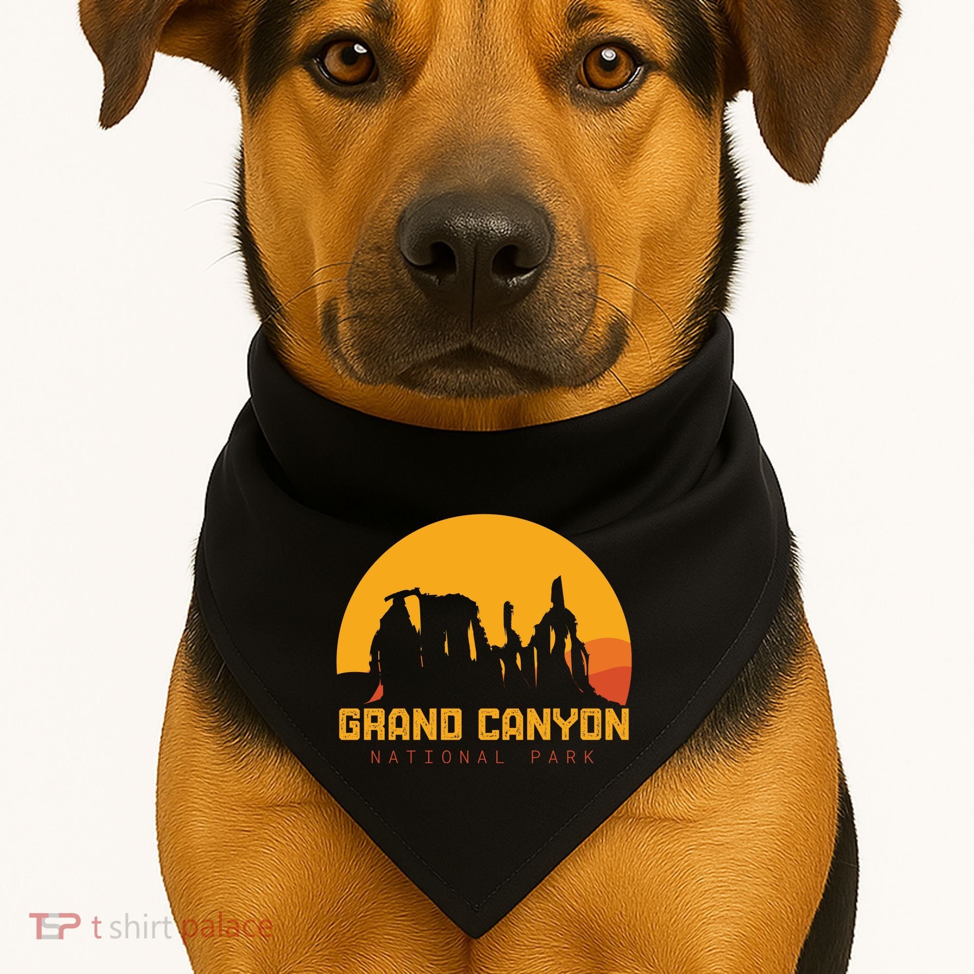 Grand Canyon National Park USA-Made Doggie Bandana