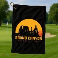 Grand Canyon National Park Golf Towel thumb 1