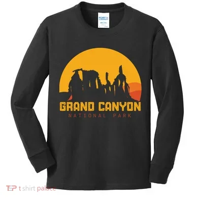 Grand Canyon National Park Kids Long Sleeve Shirt