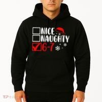 Nice Naughty 67 Funny Christmas Hoodie thumb 2
