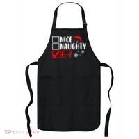 Nice Naughty 67 Funny Christmas Apron thumb 0