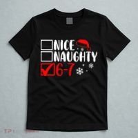 Nice Naughty 67 Funny Christmas T-Shirt thumb 5