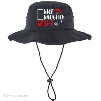 Nice Naughty 67 Funny Christmas Bucket Hat