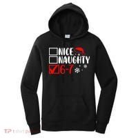 Nice Naughty 67 Funny Christmas Women's Hoodie thumb 0