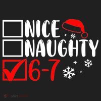 Nice Naughty 67 Funny Christmas Tumbler thumb 3