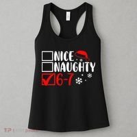 Nice Naughty 67 Funny Christmas Women's Tank Top thumb 3