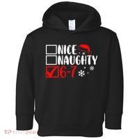 Nice Naughty 67 Funny Christmas Toddler Hoodie thumb 0