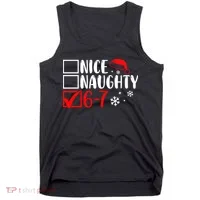Nice Naughty 67 Funny Christmas Tank Top thumb 0