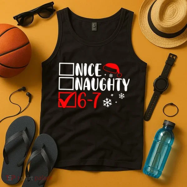 Nice Naughty 67 Funny Christmas Tank Top