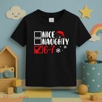 Nice Naughty 67 Funny Christmas Toddler T-Shirt thumb 3