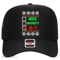 Nice Naughty 6-7 67 Meme Ugly Christmas Hat thumb 0