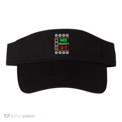 Nice Naughty 6-7 67 Meme Ugly Christmas Visor