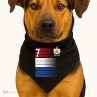 Nederland Number 7 Flag Logo USA-Made Doggie Bandana thumb 1