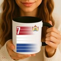 Nederland Number 7 Flag Logo Coffee Mug thumb 3