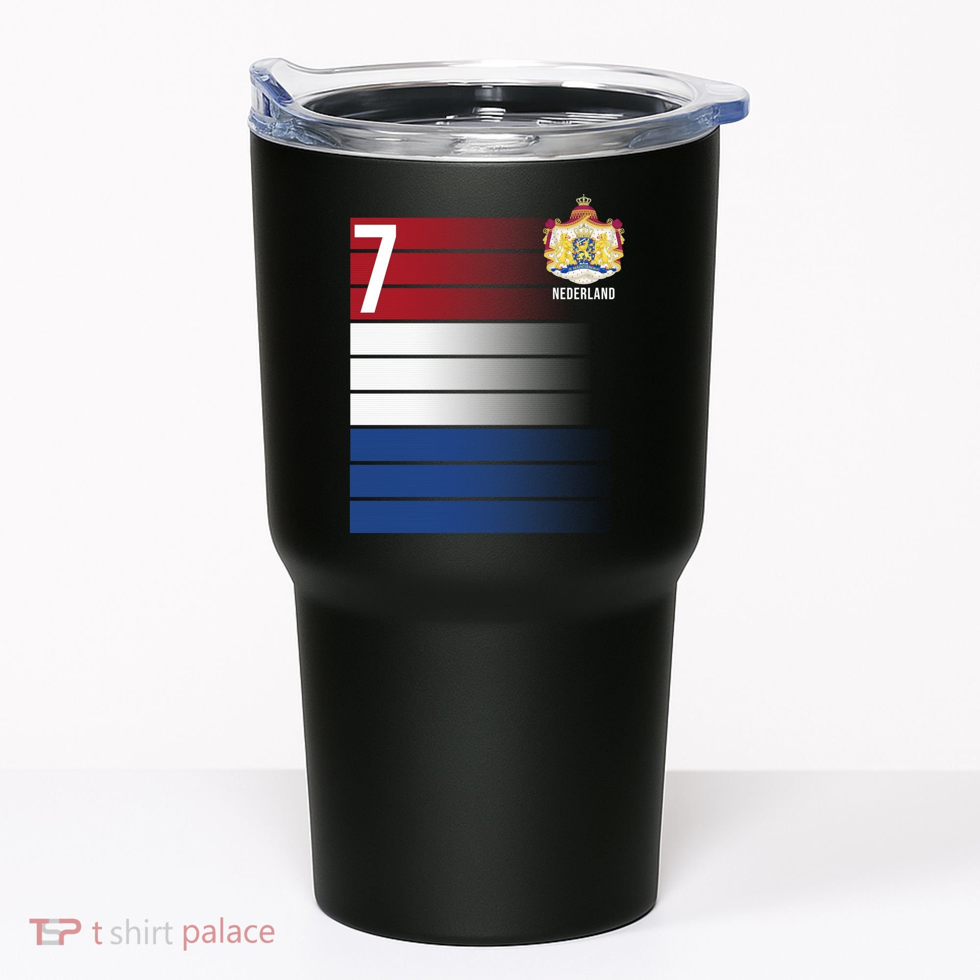 Nederland Number 7 Flag Logo Tumbler