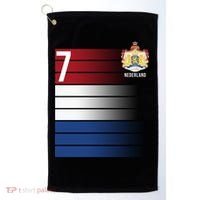 Nederland Number 7 Flag Logo Golf Towel thumb 0