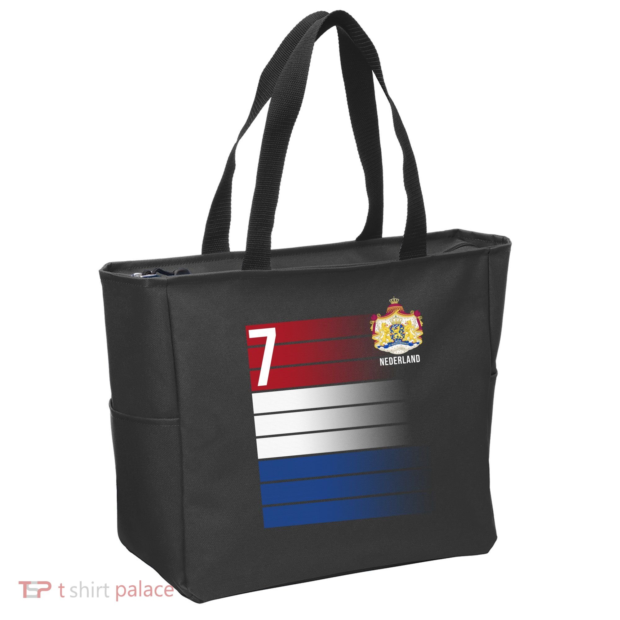 Nederland Number 7 Flag Logo Tote Bag