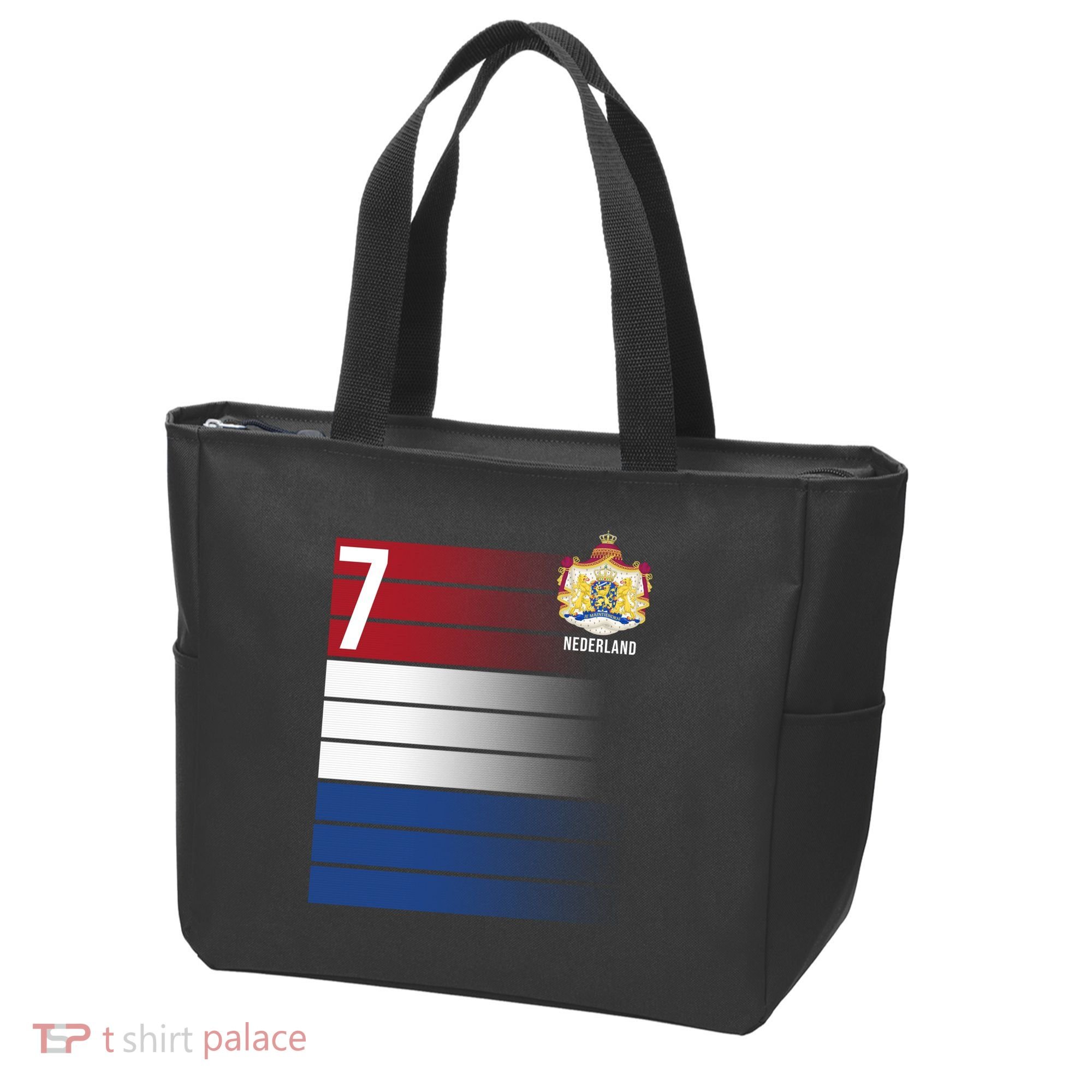 Nederland Number 7 Flag Logo Tote Bag