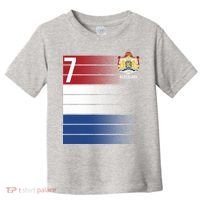 Nederland Number 7 Flag Logo Toddler T-Shirt thumb 0