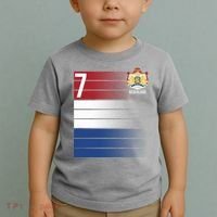 Nederland Number 7 Flag Logo Toddler T-Shirt thumb 2