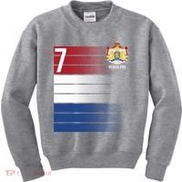 Nederland Number 7 Flag Logo Kids Sweatshirt thumb 0