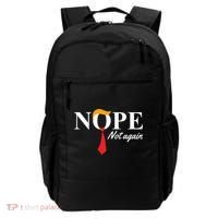 Nope Not Again Donald Trump Funny Backpack thumb 0