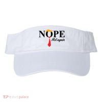 Nope Not Again Donald Trump Funny Visor thumb 0
