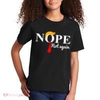 Nope Not Again Funny Trump Kids T-Shirt thumb 2