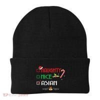 Nice Naughty Asian Gift Group Matching Christmas Xmas Gift Beanie thumb 0