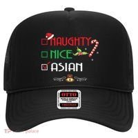 Nice Naughty Asian Gift Group Matching Christmas Xmas Gift Hat thumb 0