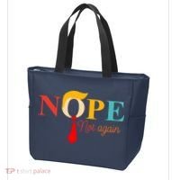 Nope Not Again Funny Trump Tote Bag thumb 3