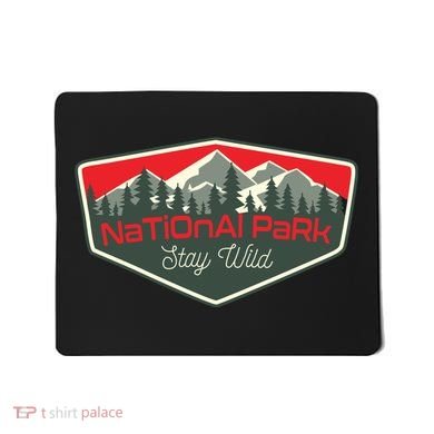 National Park Yellowstone Mousepad