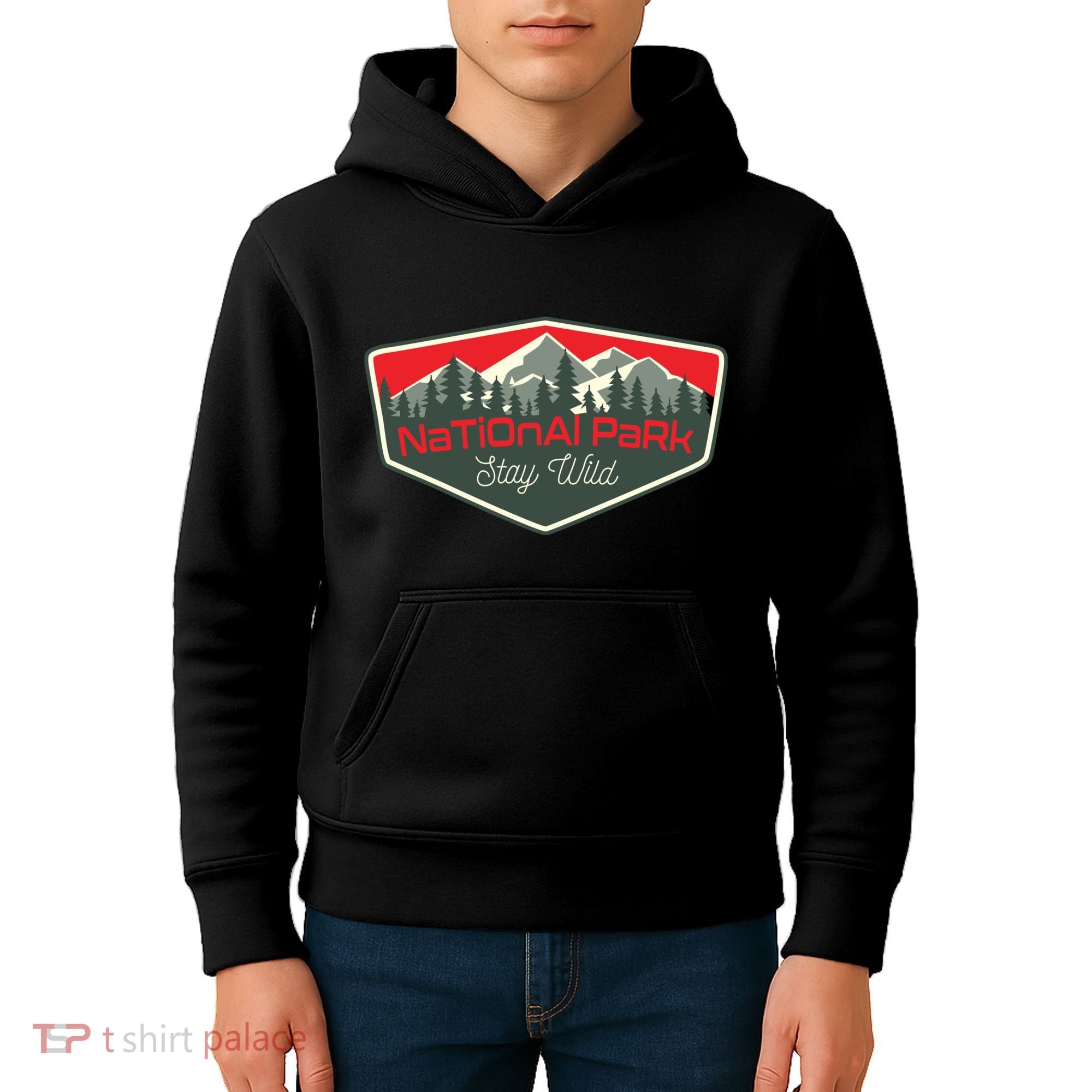 National Park Yellowstone Kids Hoodie