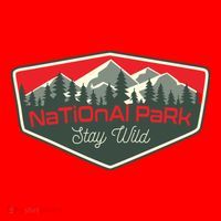 National Park Yellowstone Santa Hat thumb 1