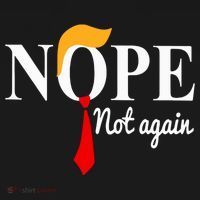 Nope Not Again Funny Trump Pajama Set thumb 2