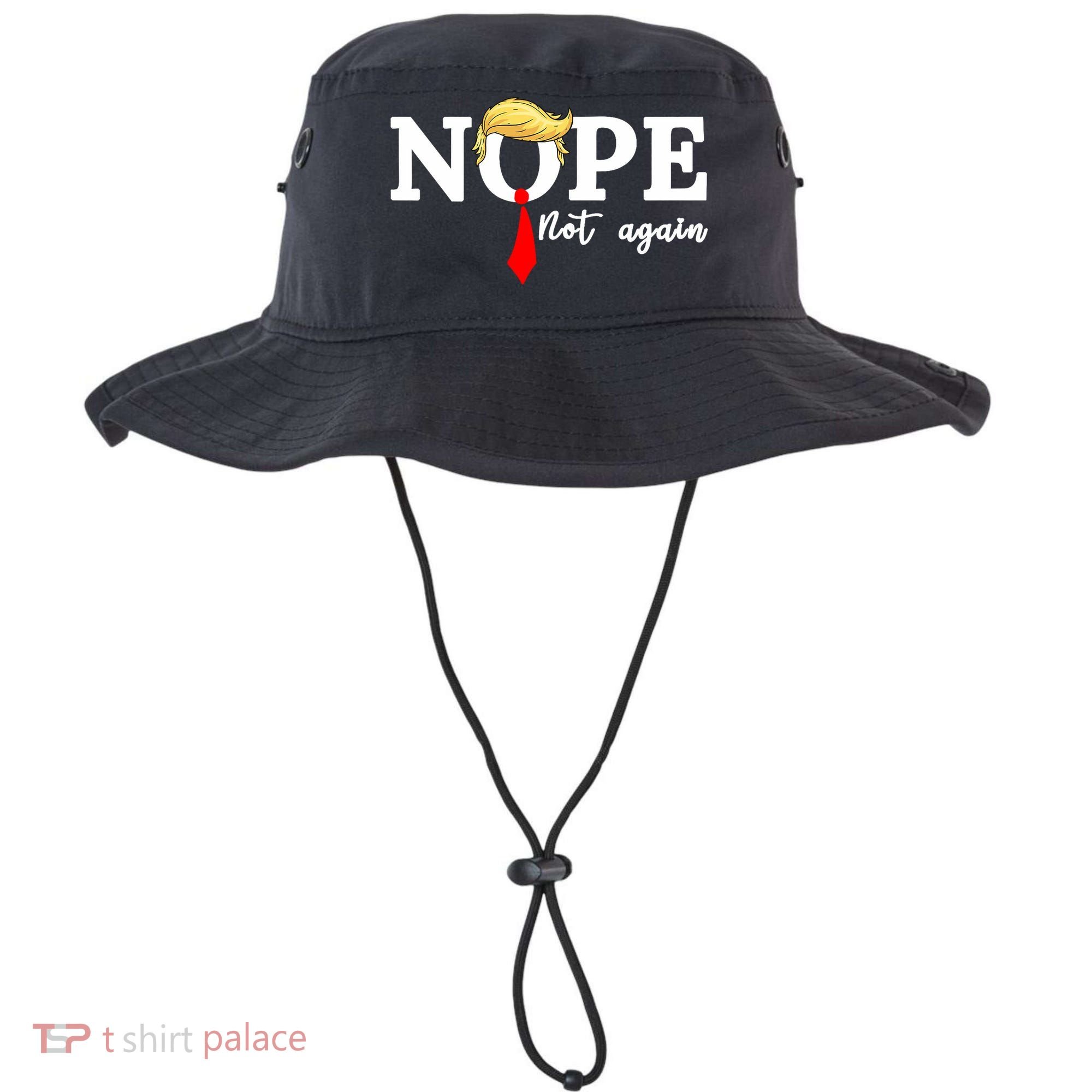 Nope Not Again Anti Trump Bucket Hat