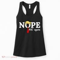 Nope Not Again Anti Trump Women's Tank Top thumb 0