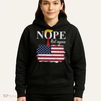 Nope Not Again Funny Trump Hoodie thumb 5