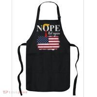 Nope Not Again Funny Trump Apron thumb 0