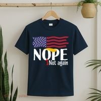 Nope Not Again Funny Trump Nope Not Again Trump T-Shirt thumb 2