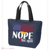 Nope Not Again Funny Trump Nope Not Again Trump Tote Bag thumb 3