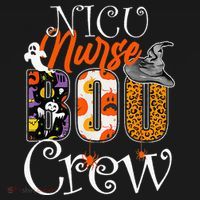 Nicu Nurse Boo Crew Funny Halloween Nicu Nurse Party Costume Women's Tank Top thumb 5