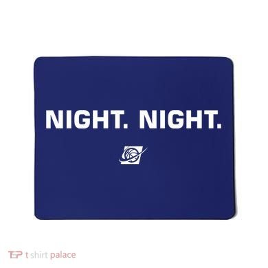 Night Night Basketball Champions Mousepad