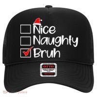 Nice Naughty Bruh Christmas Hat thumb 0