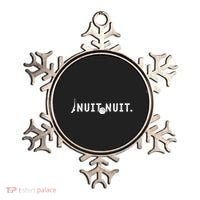 Nuit Nuit Basketball Night French Words Paris Tower Ornament thumb 0