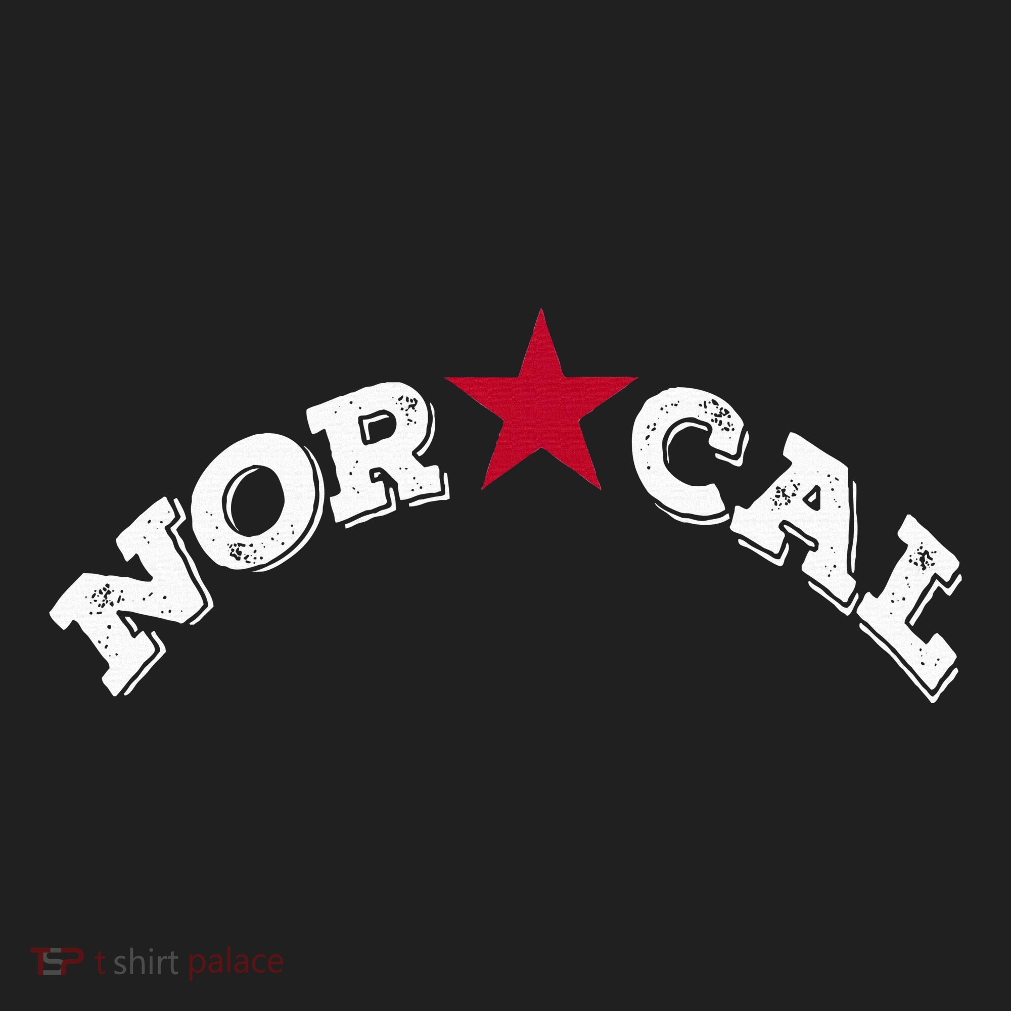 Norcal Northern California White Letter Women's Sweatshirt