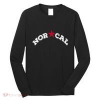 Norcal Northern California White Letter Long Sleeve Shirt thumb 0